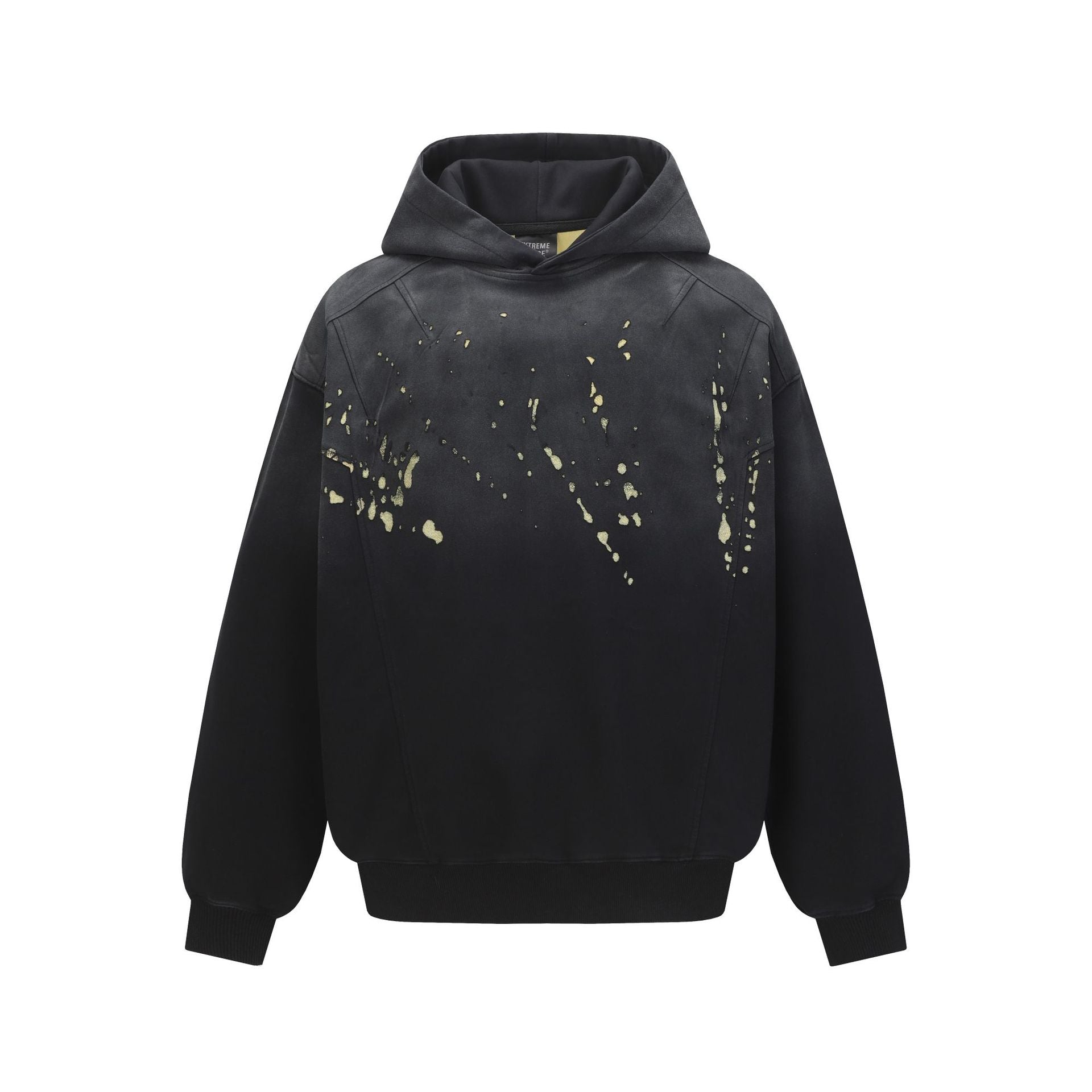 Destruction of hoodies and sweatshirts