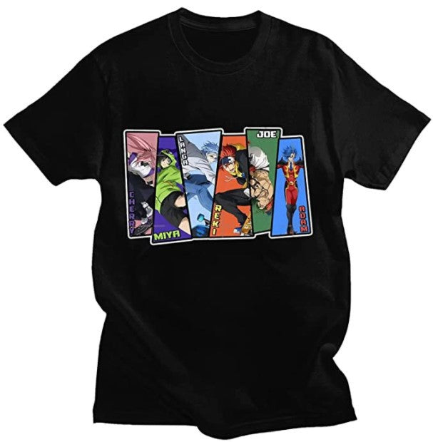 T-Shirt Printed Short Sleeve T-Shirt Black T-Shirt