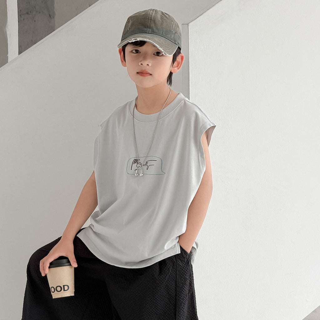 Boy's Sleeveless T-Shirt