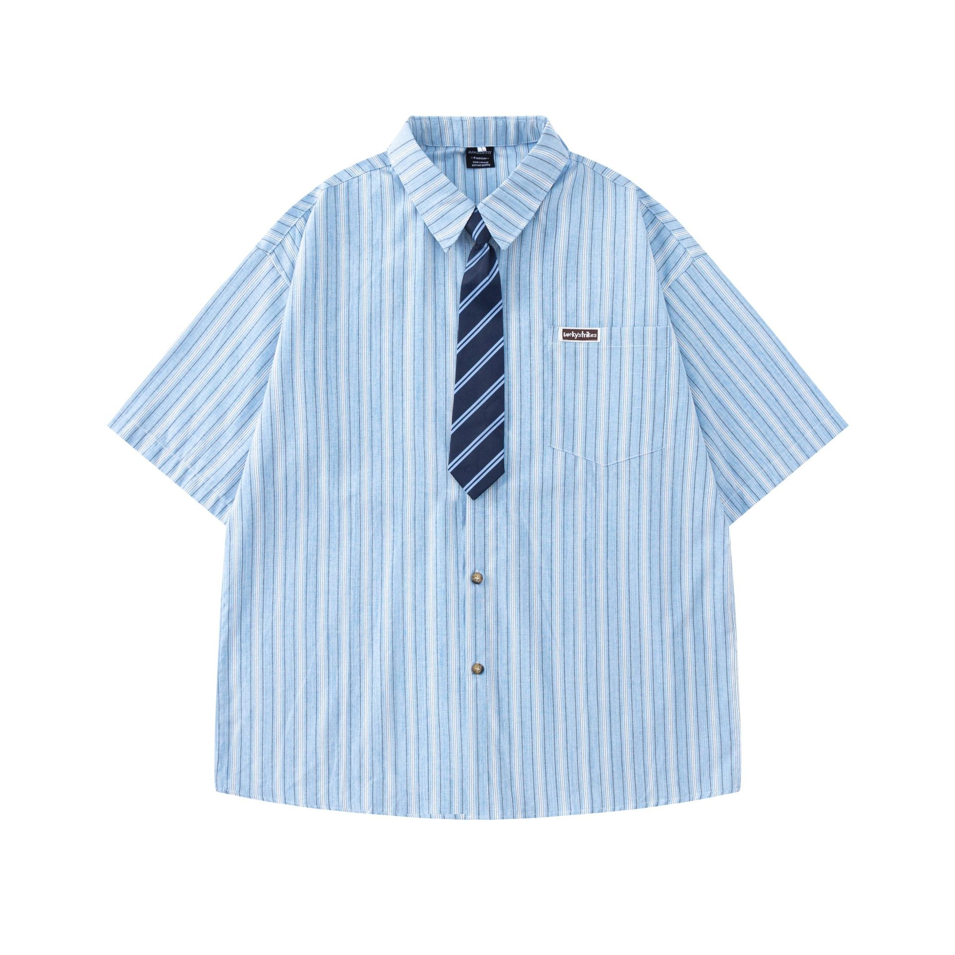 Striped shirt T-shirt