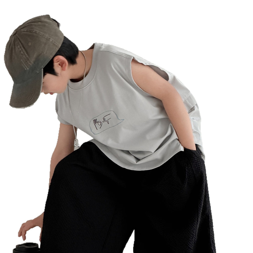 Boy's Sleeveless T-Shirt