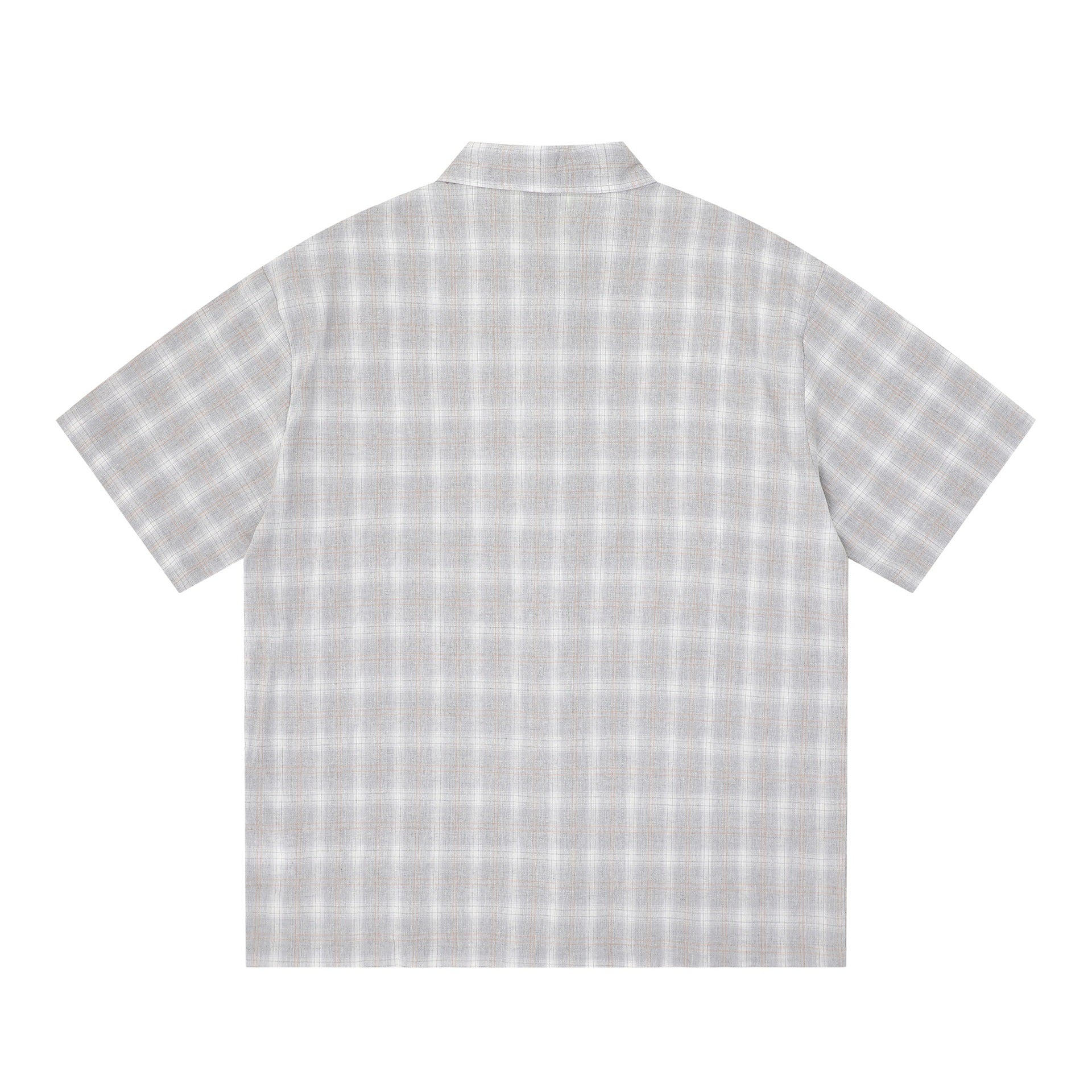 Plaid shirt T-shirt