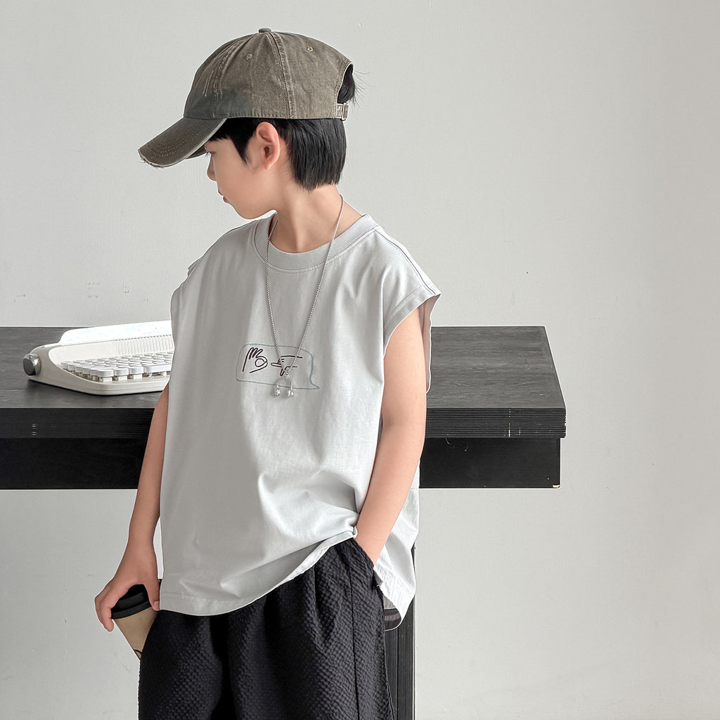 Boy's Sleeveless T-Shirt