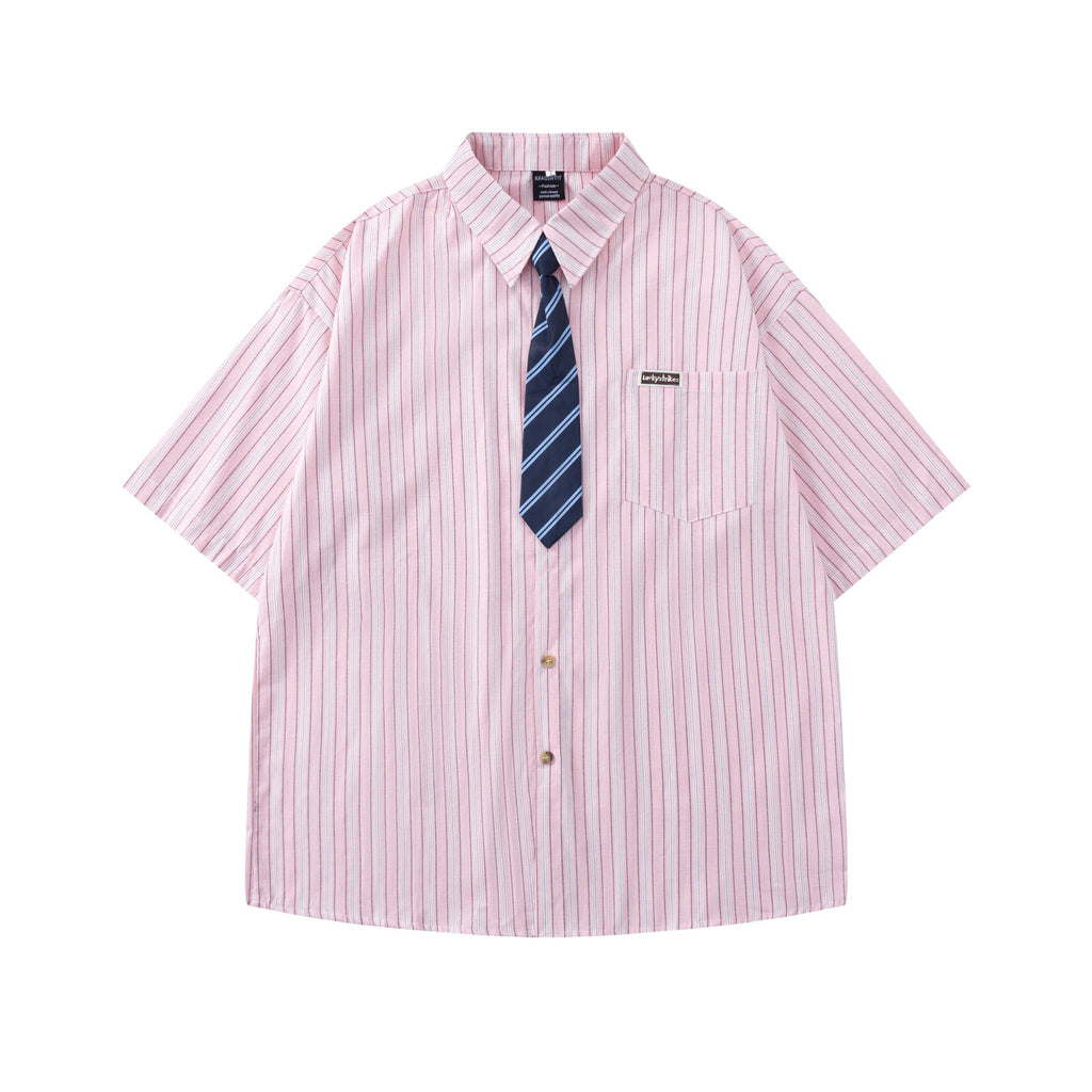 Striped shirt T-shirt