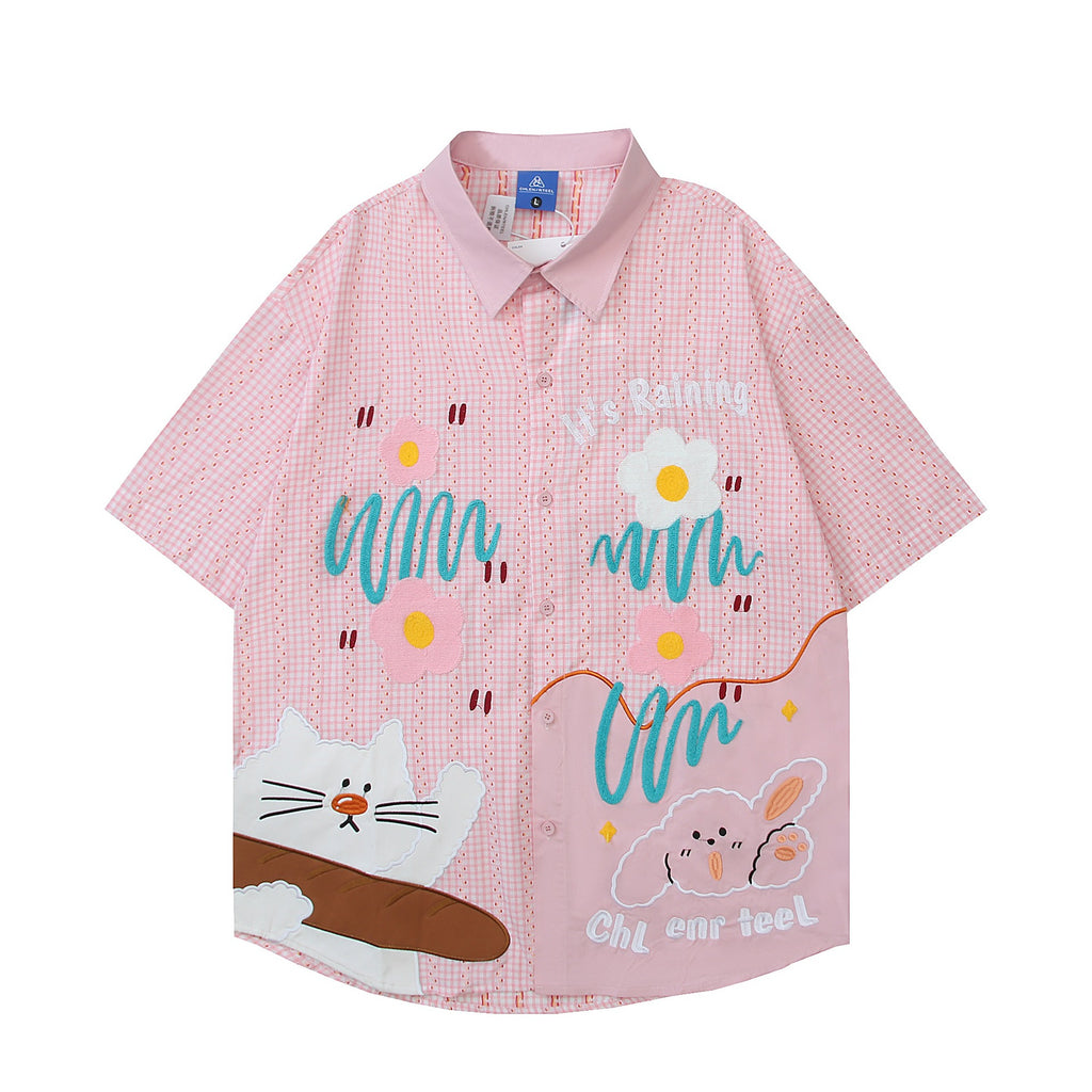 Pink shirt T-shirt