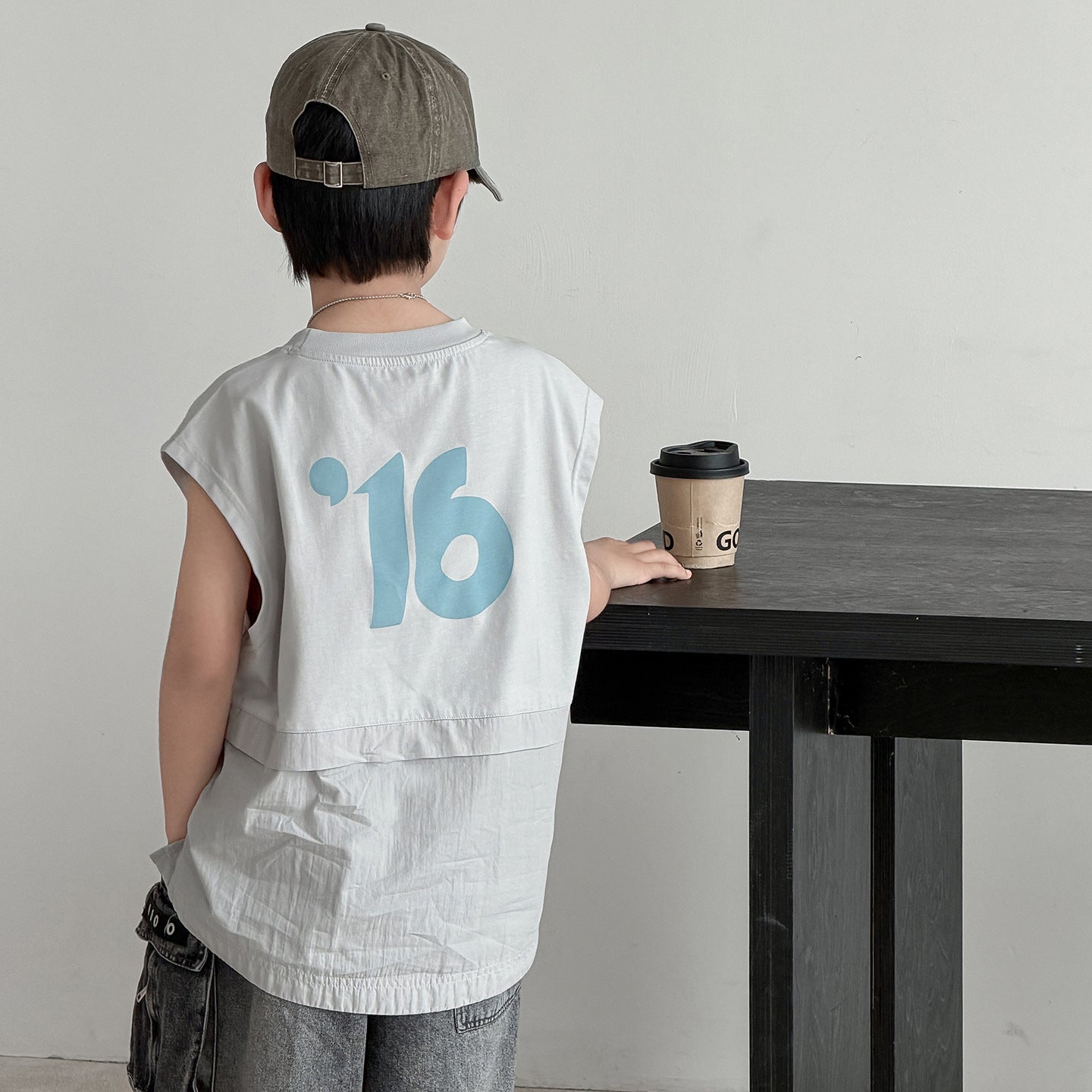 Boy's Sleeveless T-Shirt